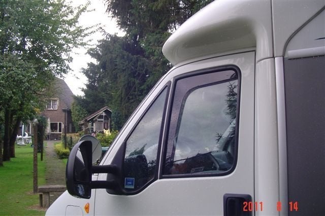 zijwindschermen camper pasvorm kampeerbus ducato t2 t3 t4 t5, Caravans en Kamperen, Ophalen of Verzenden, Nieuw