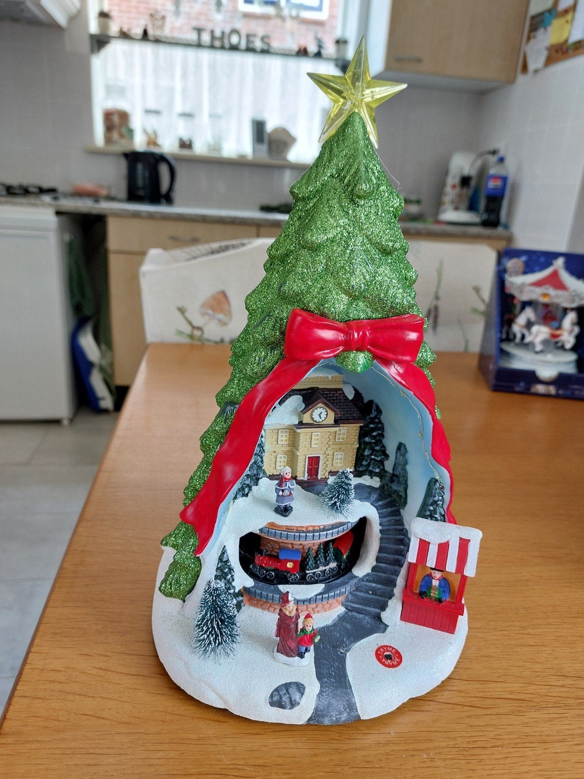 kerst kraampjes, Ophalen