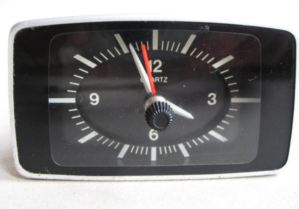VDO quartz auto- dashboardklokje jaren 70 Ford, Ophalen of Verzenden, Gebruikt