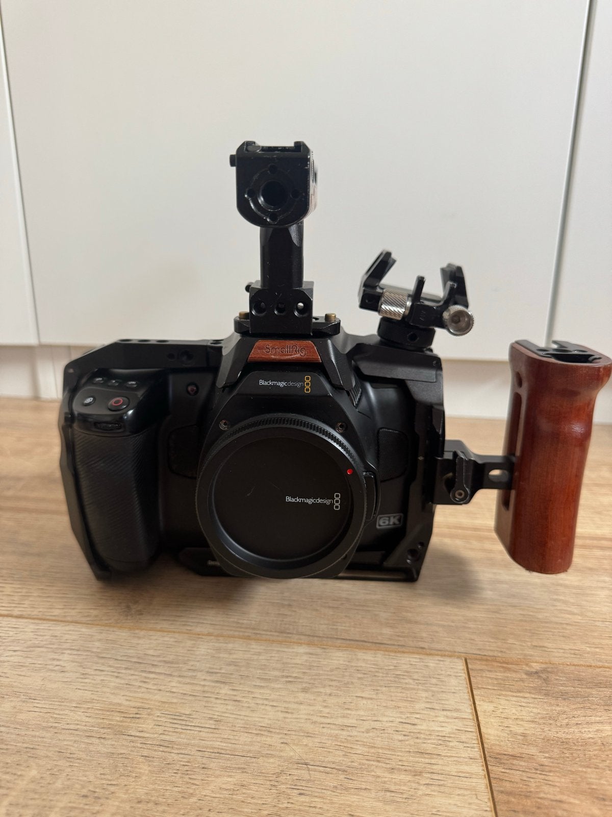 Blackmagic Pocket Cinema 6K Pro/Sigma 14mm/24-70mm + monitor, Ophalen of Verzenden, Gebruikt, Video