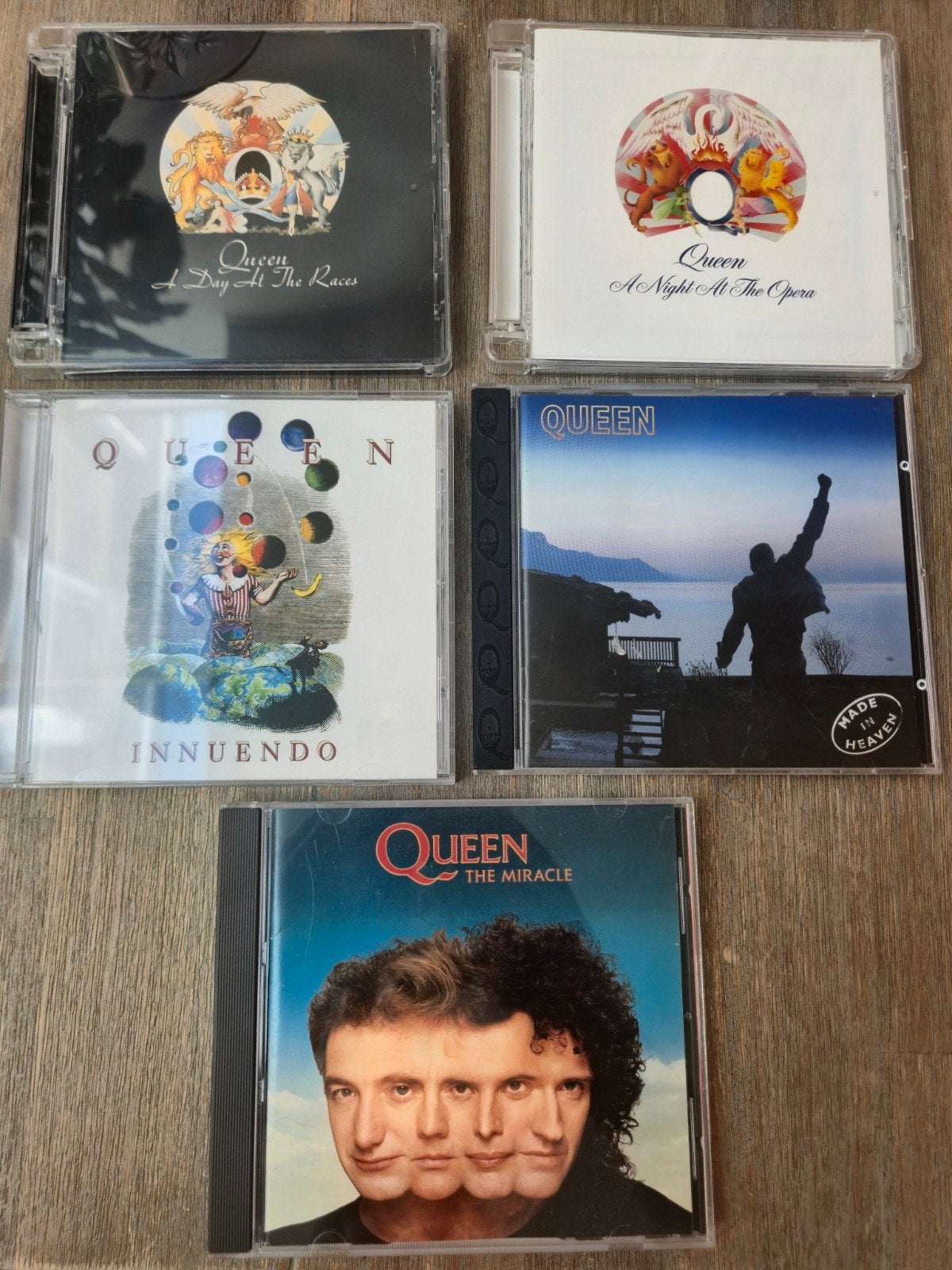 Queen CD set: 5 cd's - uitstekende staat, Ophalen of Verzenden, Zo goed als nieuw