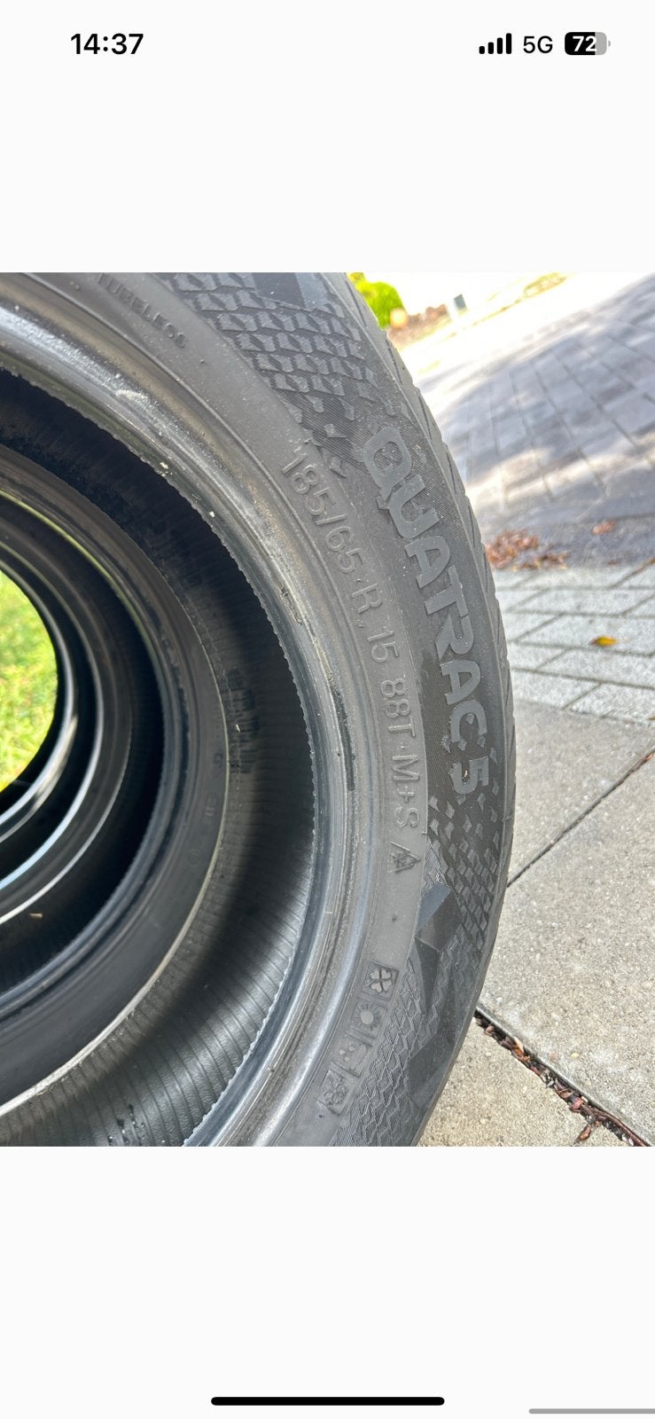 Vredestein Quatrac 185/65 R15 All Season Banden, Ophalen, 15 inch, 185 mm, All Season