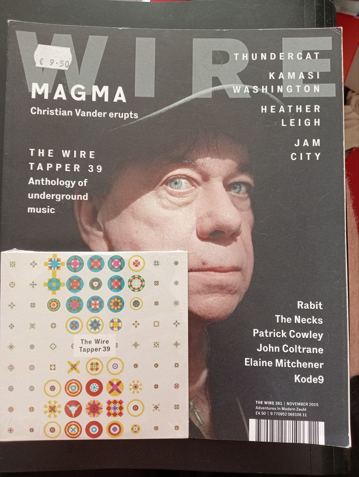 The Wire Magazine 381 (November 2015) inclusief CD, Ophalen of Verzenden, Gelezen, Muziek, Film of Tv