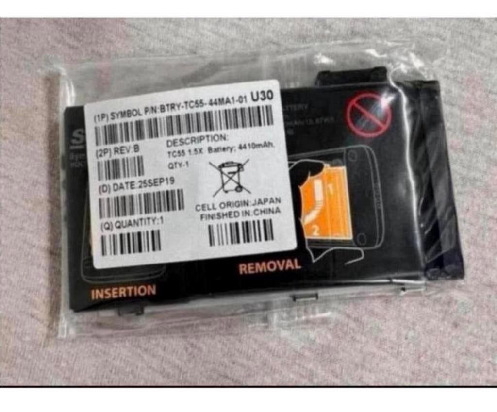 Zebra BTRY-TC55-44MA1-01 accu batterij 3.7V 4410 mAh NIEUW, Nieuw, Ophalen of Verzenden, H, H