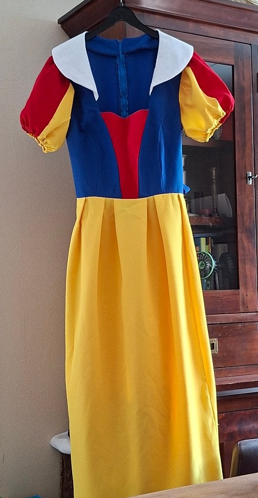 Sneeuwwitje jurk maat XL, Ophalen, Carnaval, Maat 46/48 (XL) of groter, Zo goed als nieuw