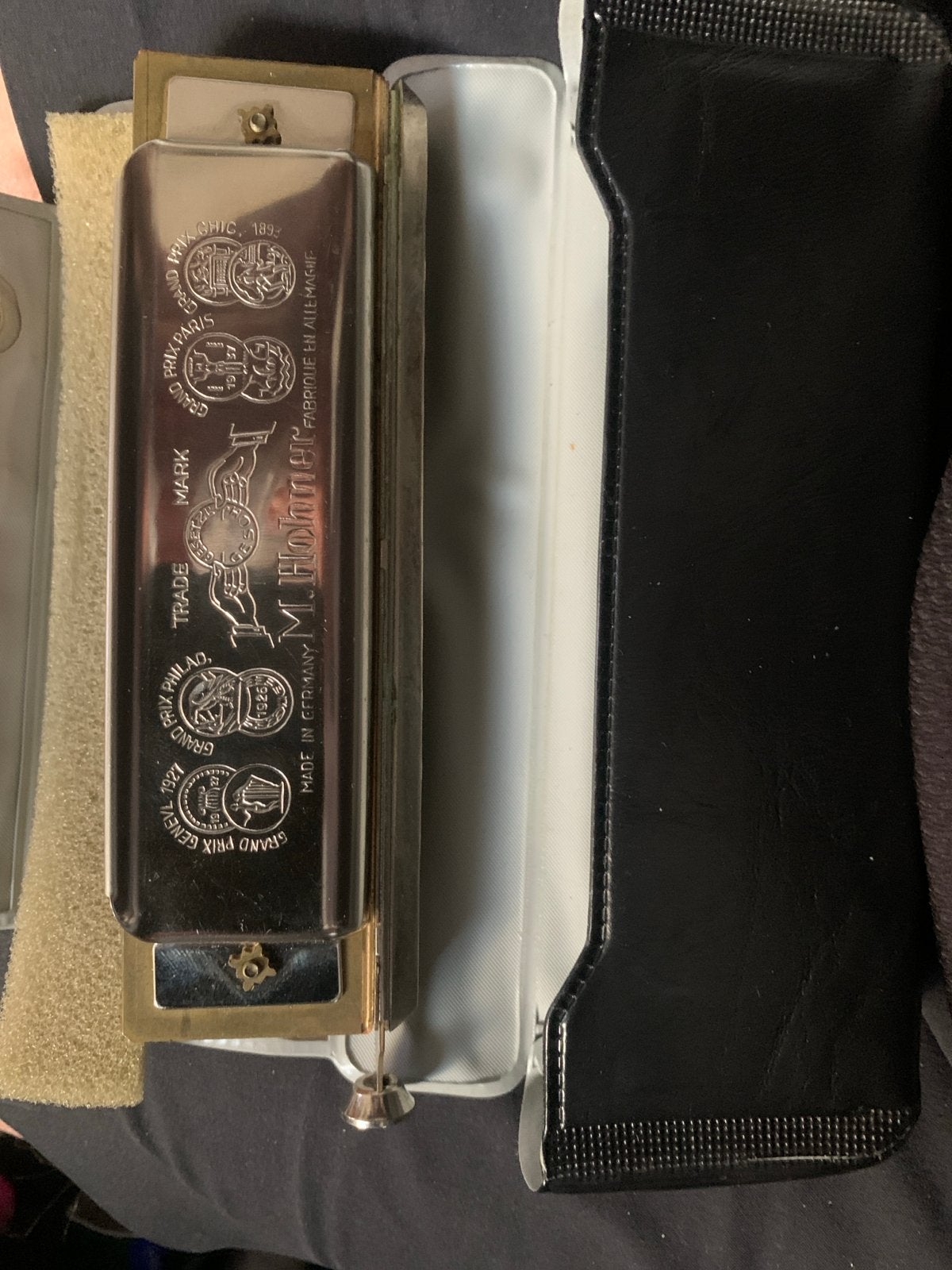 Hohner Chromonica 260 C ChromatischeMondharmonica NEW UNTACH, Overige typen, Ophalen of Verzenden, Met koffer of doosje, Nieuw