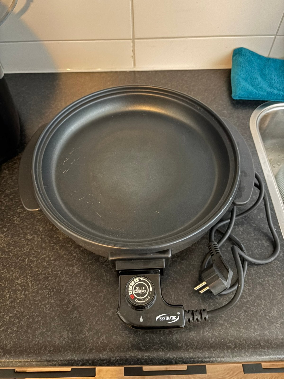 Elektrische hapjespan, Ophalen