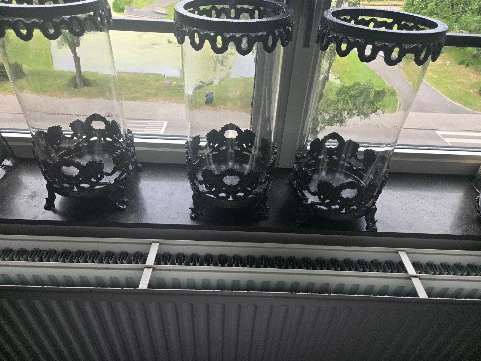 Windlichten 3x, Ophalen