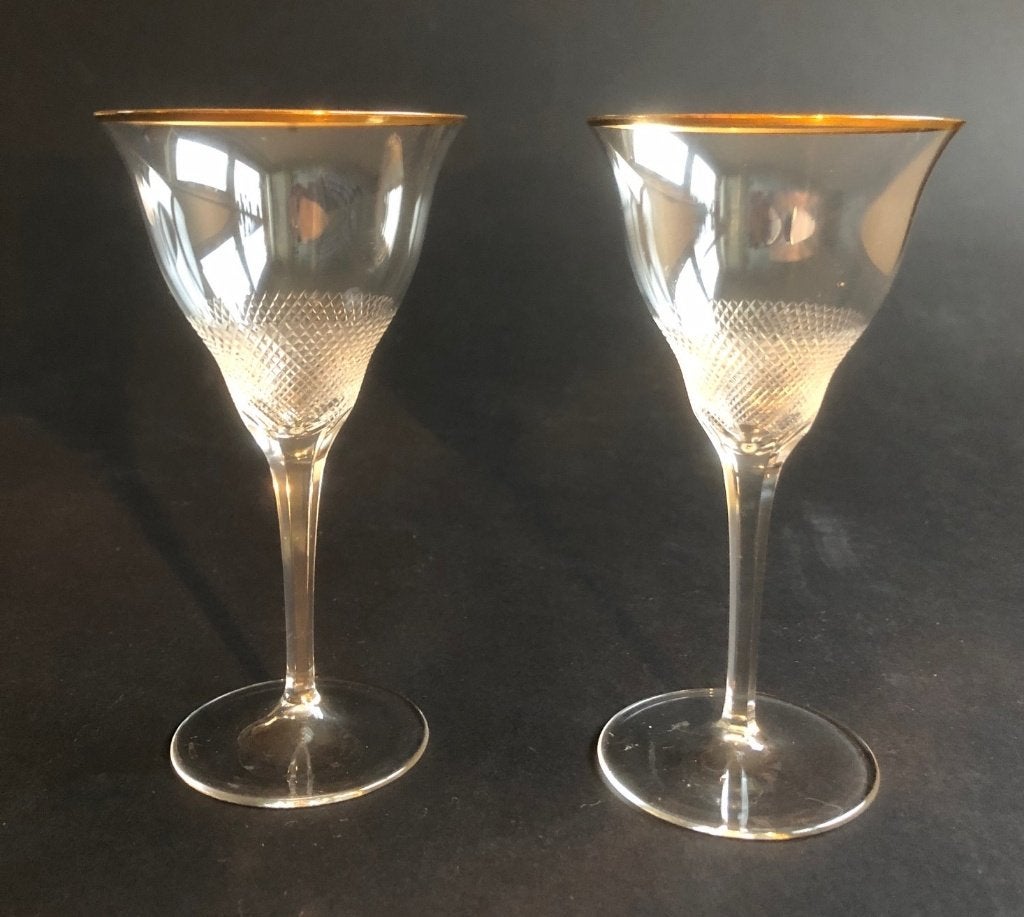 Moser glas servies Lloyd van Tyra Lundgren 1922, Ophalen of Verzenden