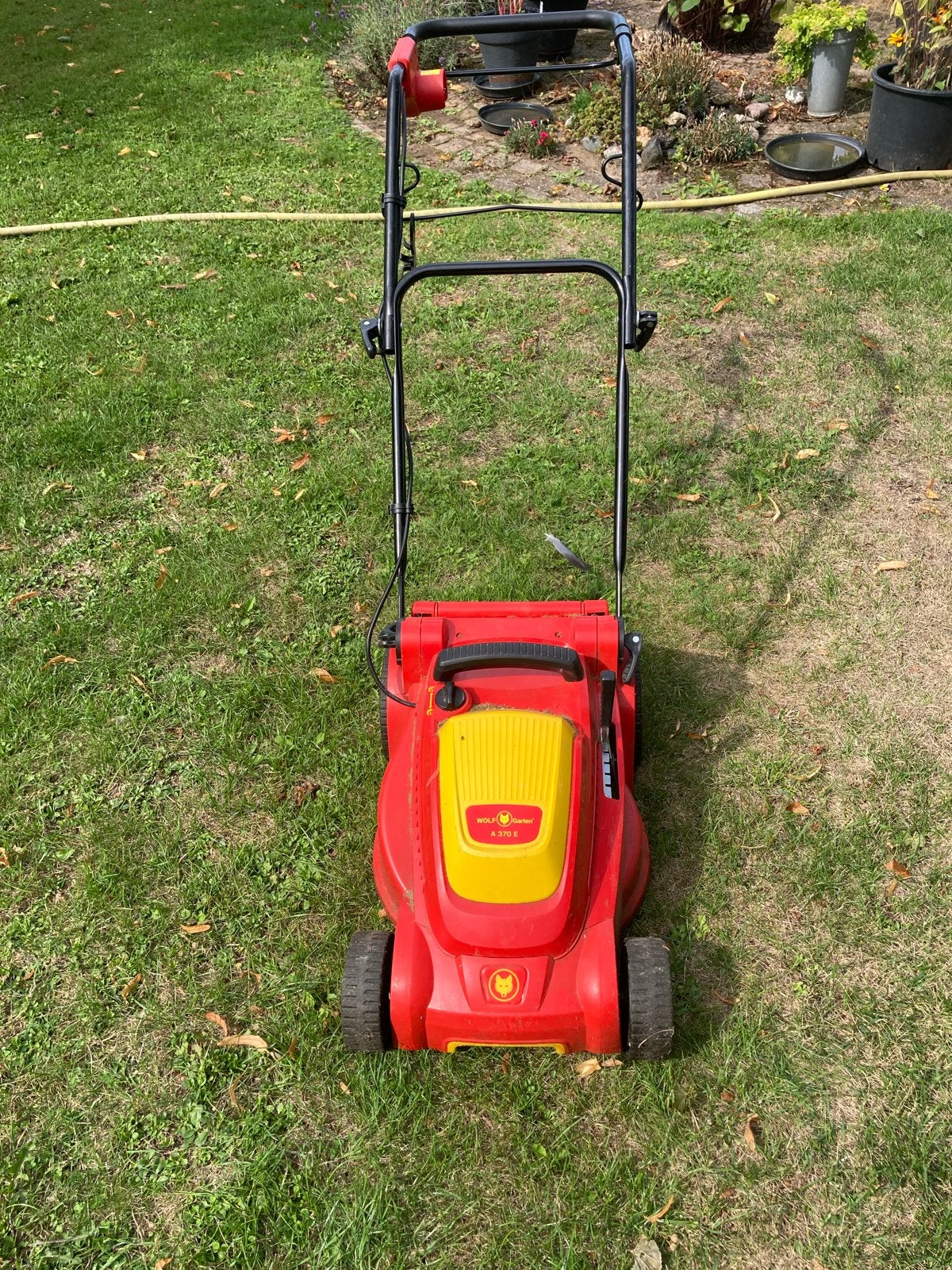Wolf-Garten A 370 E Elektrische Grasmaaier - Zo goed als nie, Cirkelmaaier, Elektrische grasmaaier, Ophalen of Verzenden, Zo goed als nieuw