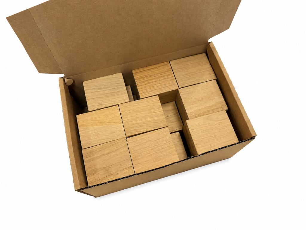 BBQ Chunks Eiken – Excellent Kwaliteit voor de BBQ, Minder dan 3 m³, Ophalen, Eikenhout, Blokken