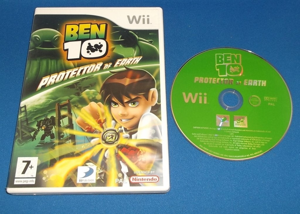 Ben 10 Protector of Earth (Nintendo Wii) *zonder boekje*, Avontuur en Actie, Gebruikt, Verzenden, 2 spelers