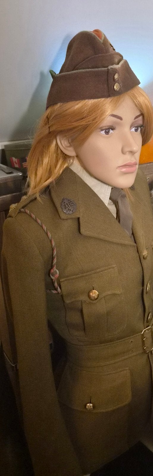 ATS service dress tunic WWII WW2 Wo2, Ophalen of Verzenden, Landmacht, Engeland, Kleding of Schoenen