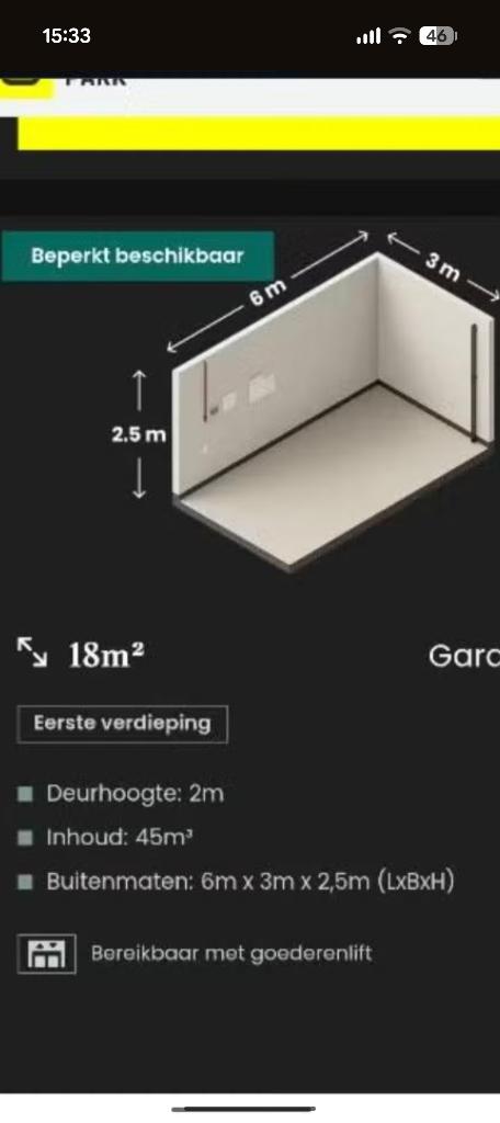 Box te huur in Venlo, Ophalen, Zo goed als nieuw