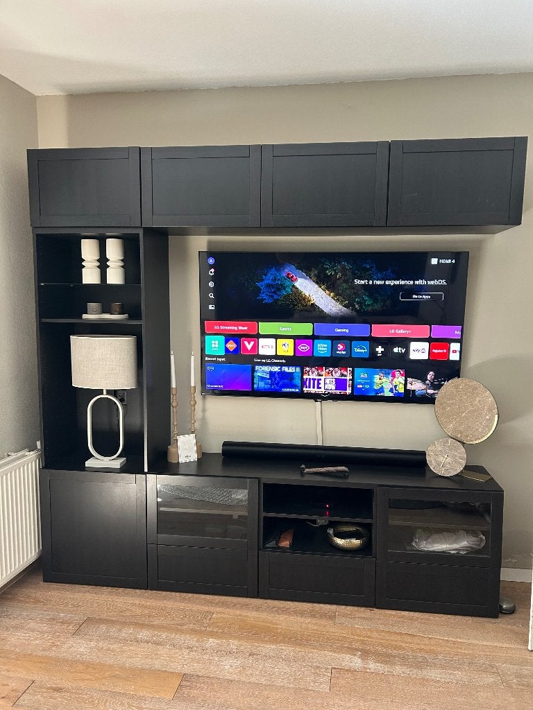 Tv meubel, Ophalen, Gebruikt, 200 cm of meer, 200 cm of meer