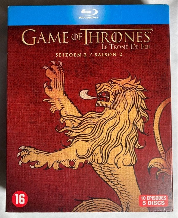 GAME OF THRONES SEASON 2 (BLURAY), Carduelis & Media, Verzenden, Syran@live.nl, Tv en Series