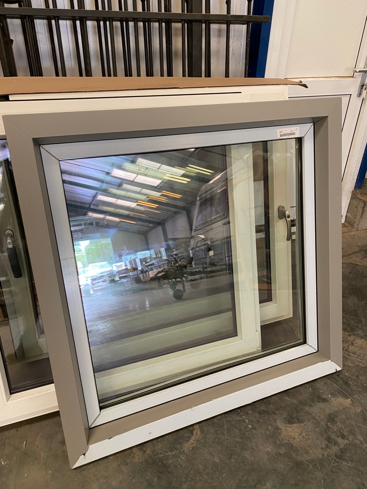 Kunststof kozijnen 4 stuks, Kunststof, Raamkozijn, Nieuw, Inclusief glas