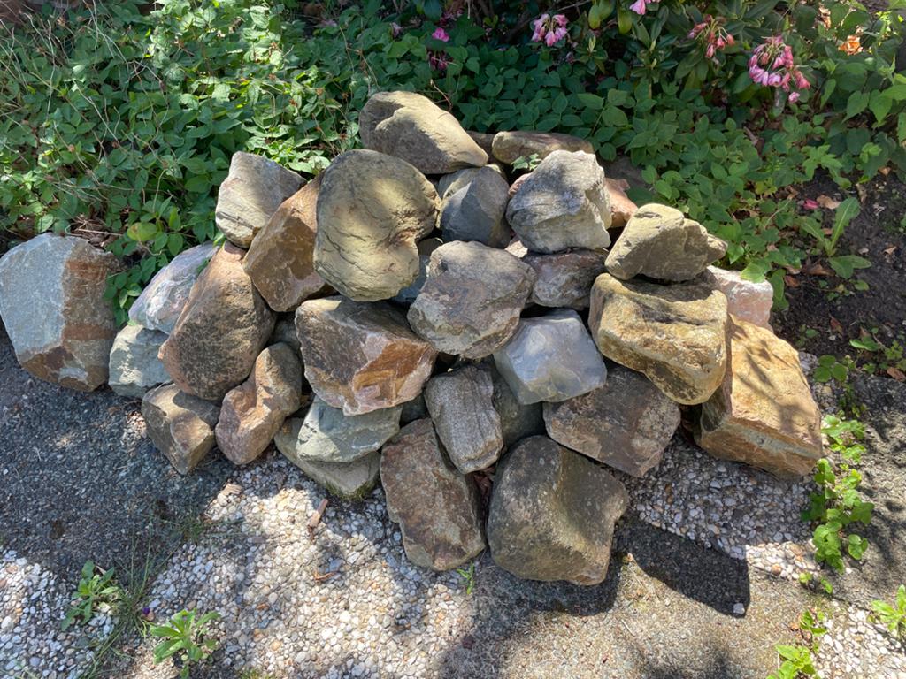 Sierstenen gratis op te halen, Tuin en Terras, Grind, Keien en Split, Ophalen of Verzenden, Gebruikt