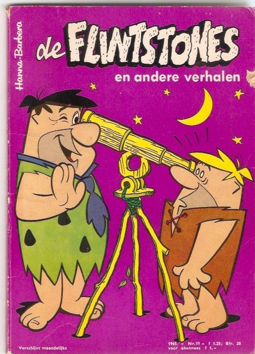 De Flintstones en andere verhalen nr. 11 1965, Boeken, Stripboeken, Eén stripboek, Ophalen of Verzenden, Gelezen, Hanna-Barbera