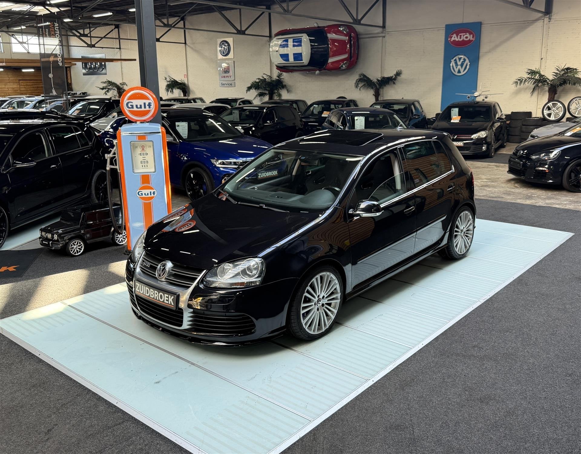 Volkswagen Golf R32 3.2 V6 DSG | Vol optie | Dak | Schaalsto, Auto's, Volkswagen, Automaat, Gebruikt, 4 cilinders, Automatische klimaatregeling