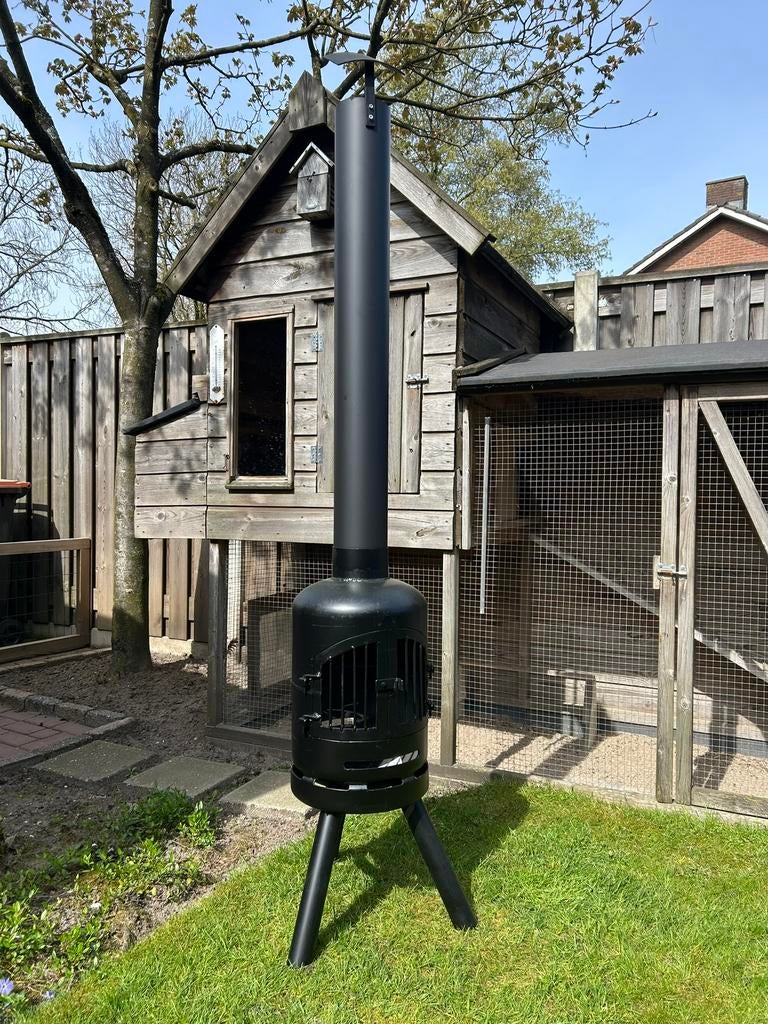 Te koop tuinkachel allesbrander potkachel veranda kapschuur, Ophalen, Amer 2 7333lp apeldoorn, Hademohaarden@outlouk.com, Nieuw