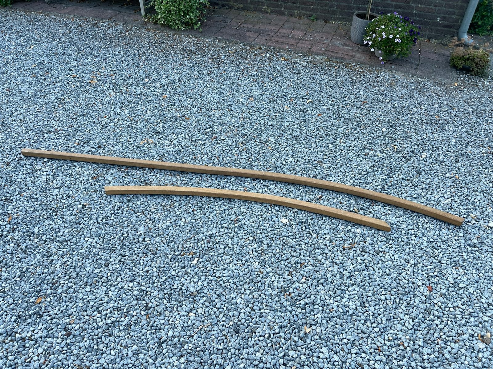 Trapleuningen van hardhout, Ophalen, Nieuw, Trap, 2 tot 4 meter