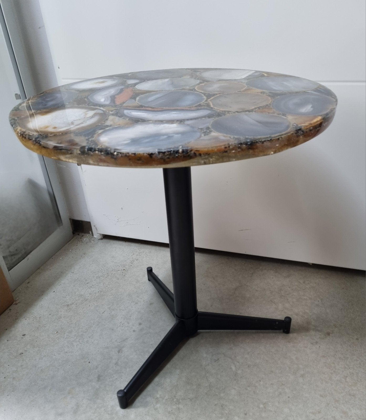 Grote Agaat tafel. Woensdag tm zondag Complete Leegverkoop!!, Verzamelen, Ophalen, Mineraal