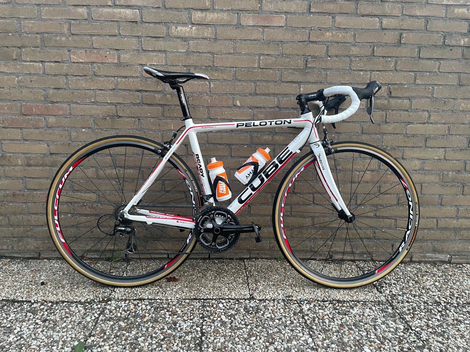 Cube Peloton racefiets. Shimano 105, 28 inch, Gebruikt, Velgrem, Aluminium