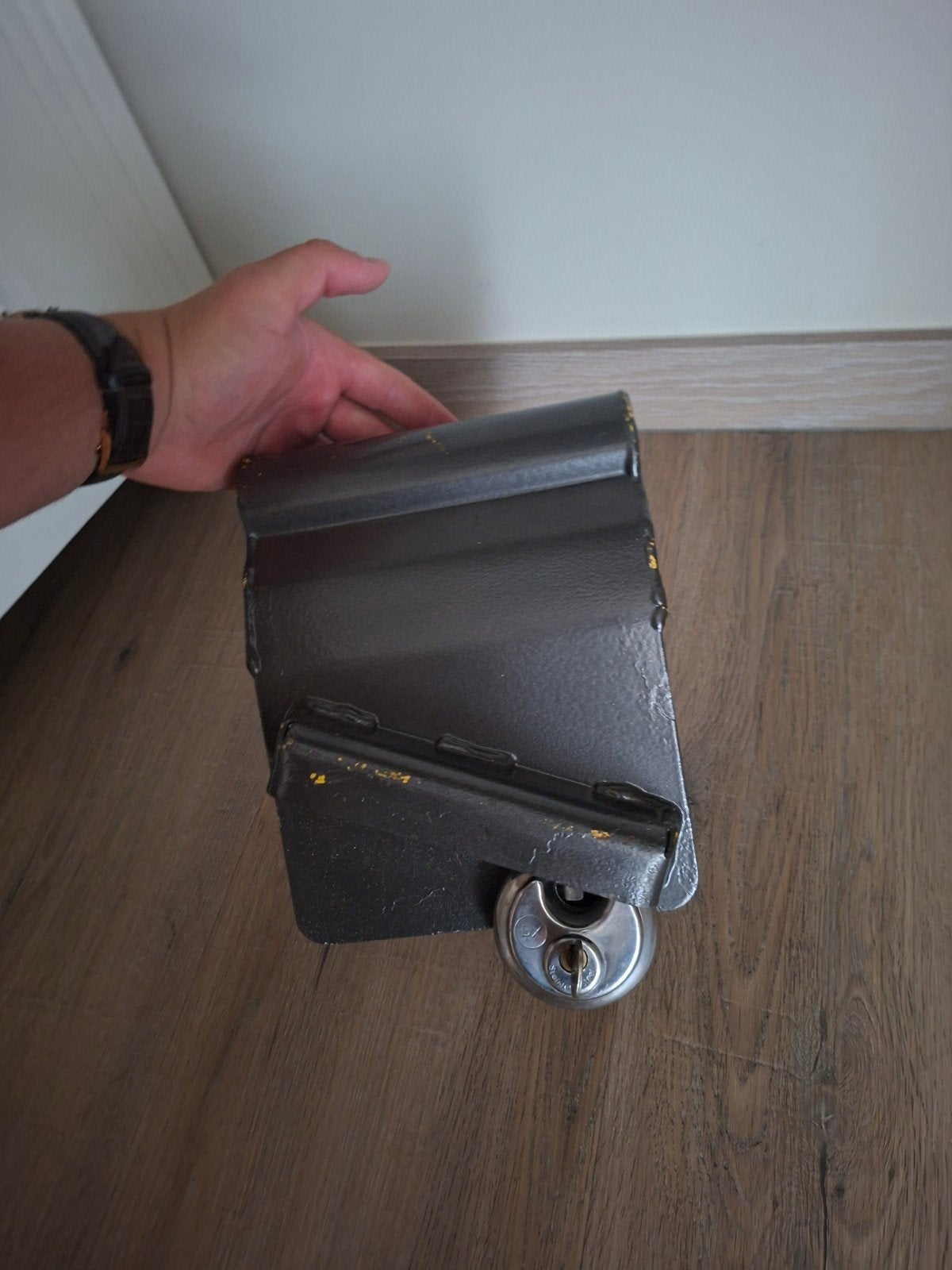 Disselslot voor aanhanger of caravan, Ophalen, Gebruikt