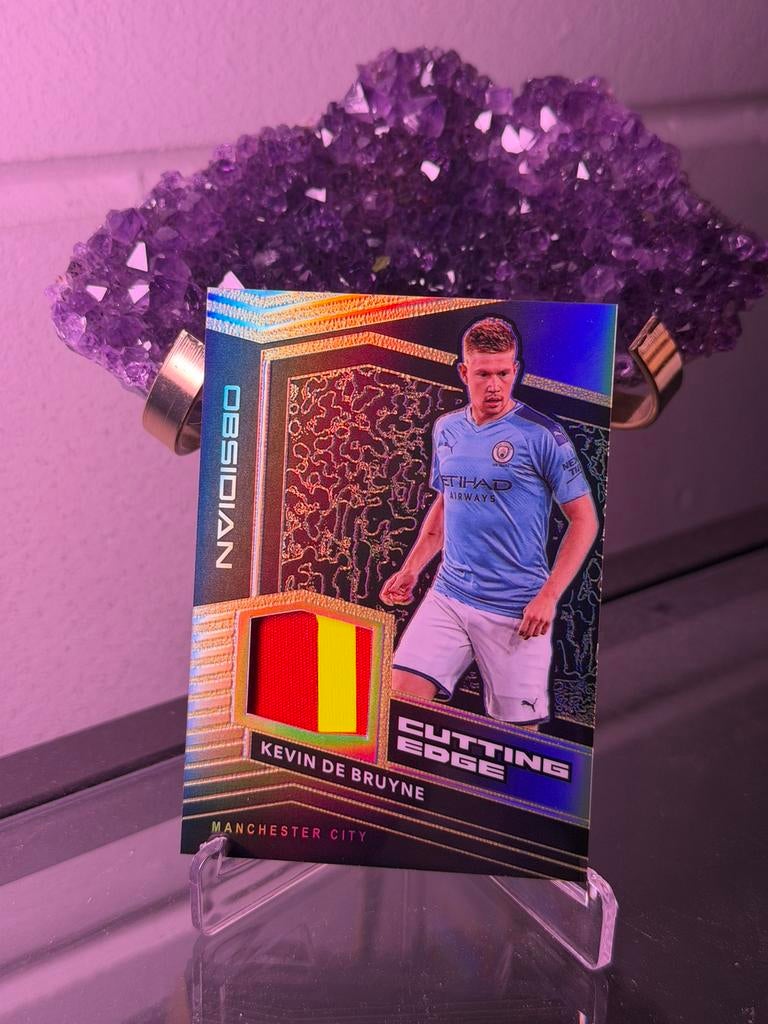 2019-20 Panini Obsidian - Cutting Edge Kevin de Bruyne 01/10, Ophalen of Verzenden, Zo goed als nieuw, Buitenlandse clubs, Spelerskaart