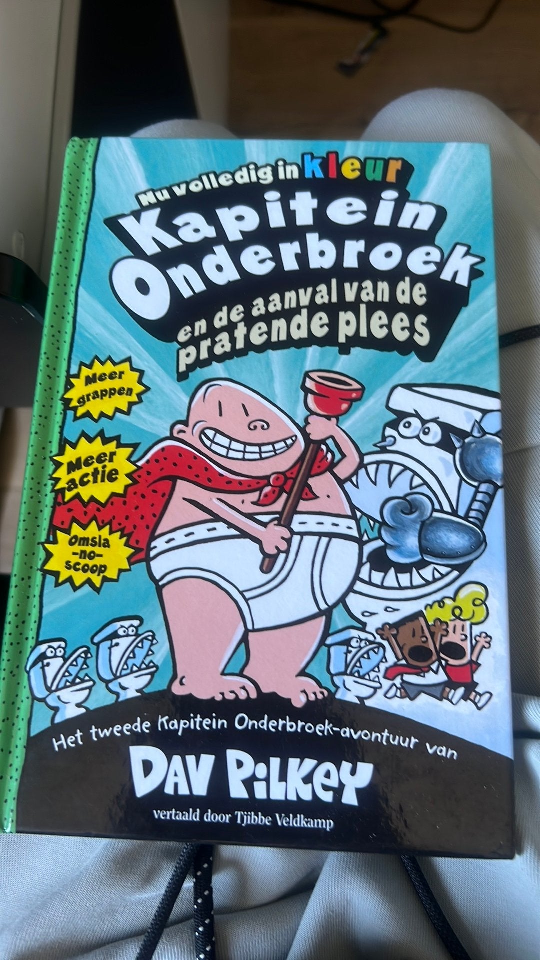 Kapitein onderbroek, Boeken, Ophalen of Verzenden, Zo goed als nieuw, Cartoons
