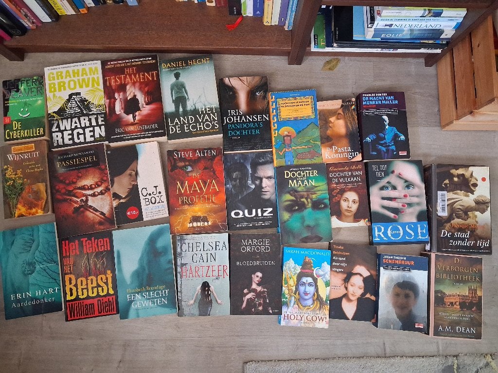 Boekenpartij, Boeken, Ophalen, Gelezen