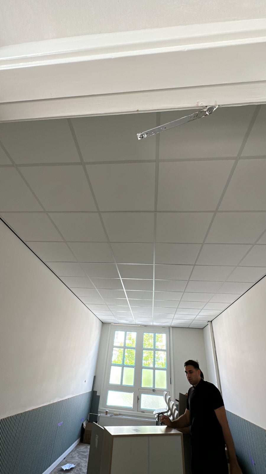 60x60 wit system plafond