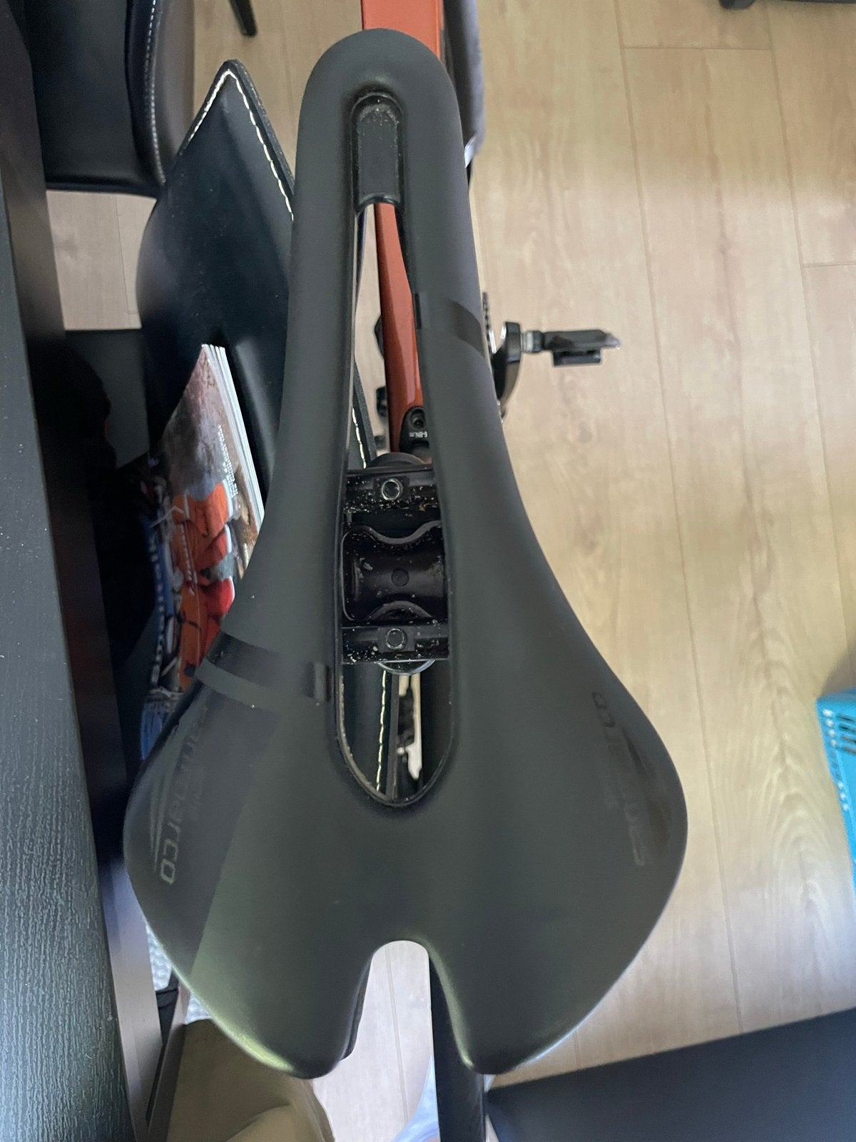 Selle San Marco zadel - Narrow - Zo goed als nieuw, Ophalen, Kunststof, Zo goed als nieuw, Zadel