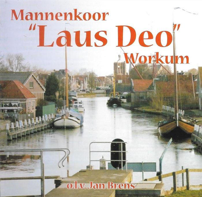 SALE--CD MANNENKOOR LAUS DEO WORKUM-Mannenkoor Lau, Verzenden, Zo goed als nieuw, Gospel