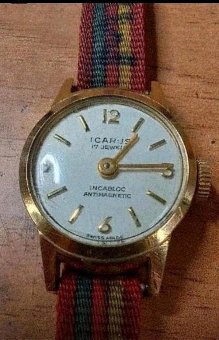 Icarus dameshorloge. Vintage., Verzenden, Gebruikt, Overige merken