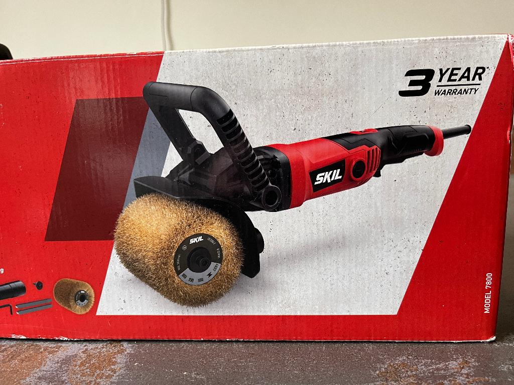 Skil Renovator 7800 AA - 1300 W - schuur/borstelmachine, Ophalen, Zo goed als nieuw, 1200 watt of meer, Overige typen