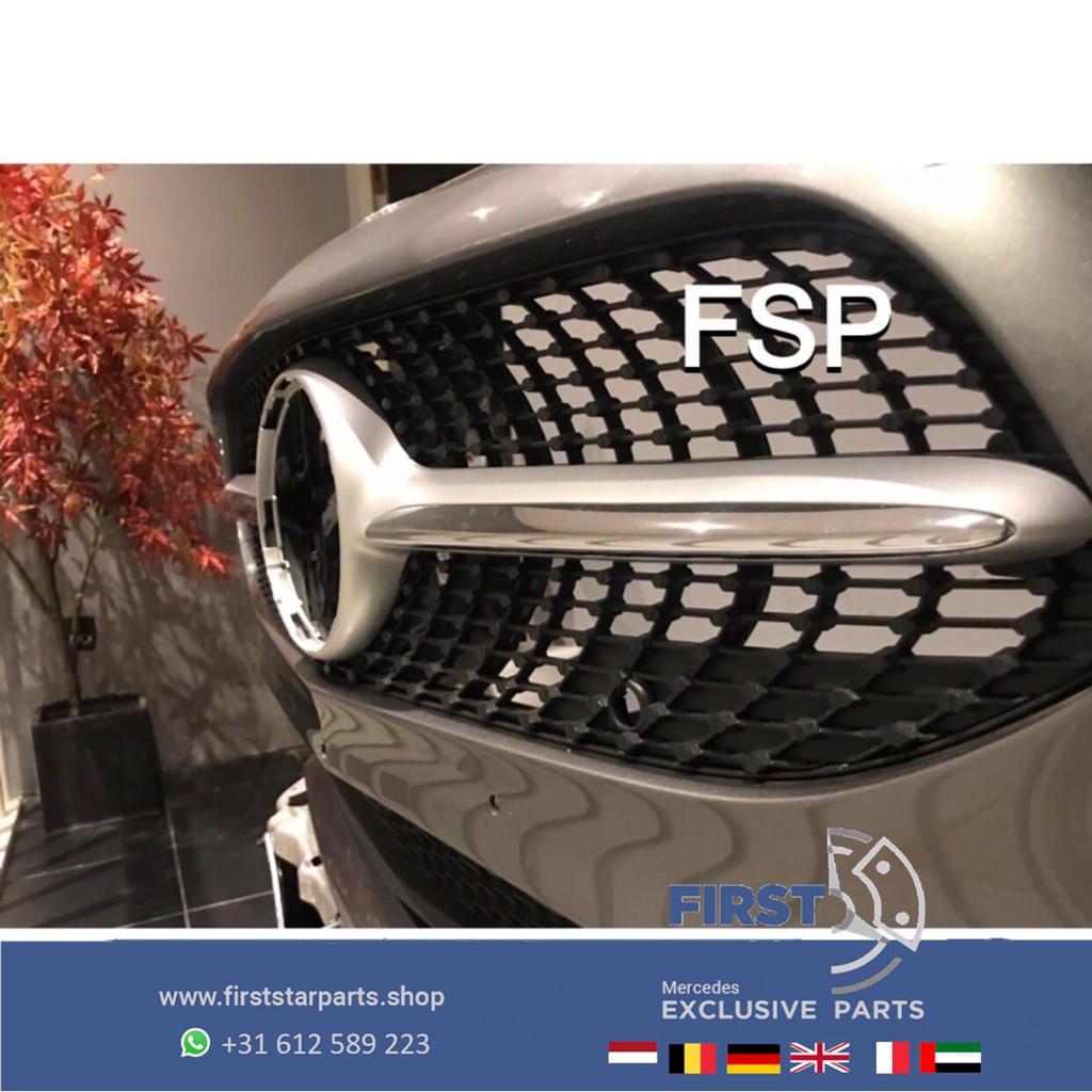 W177 AMG LINE VOORBUMPER A KLASSE 2020 A35 GRIJS COMPLEET ME, Gebruikt, -, Voor, Ophalen of Verzenden