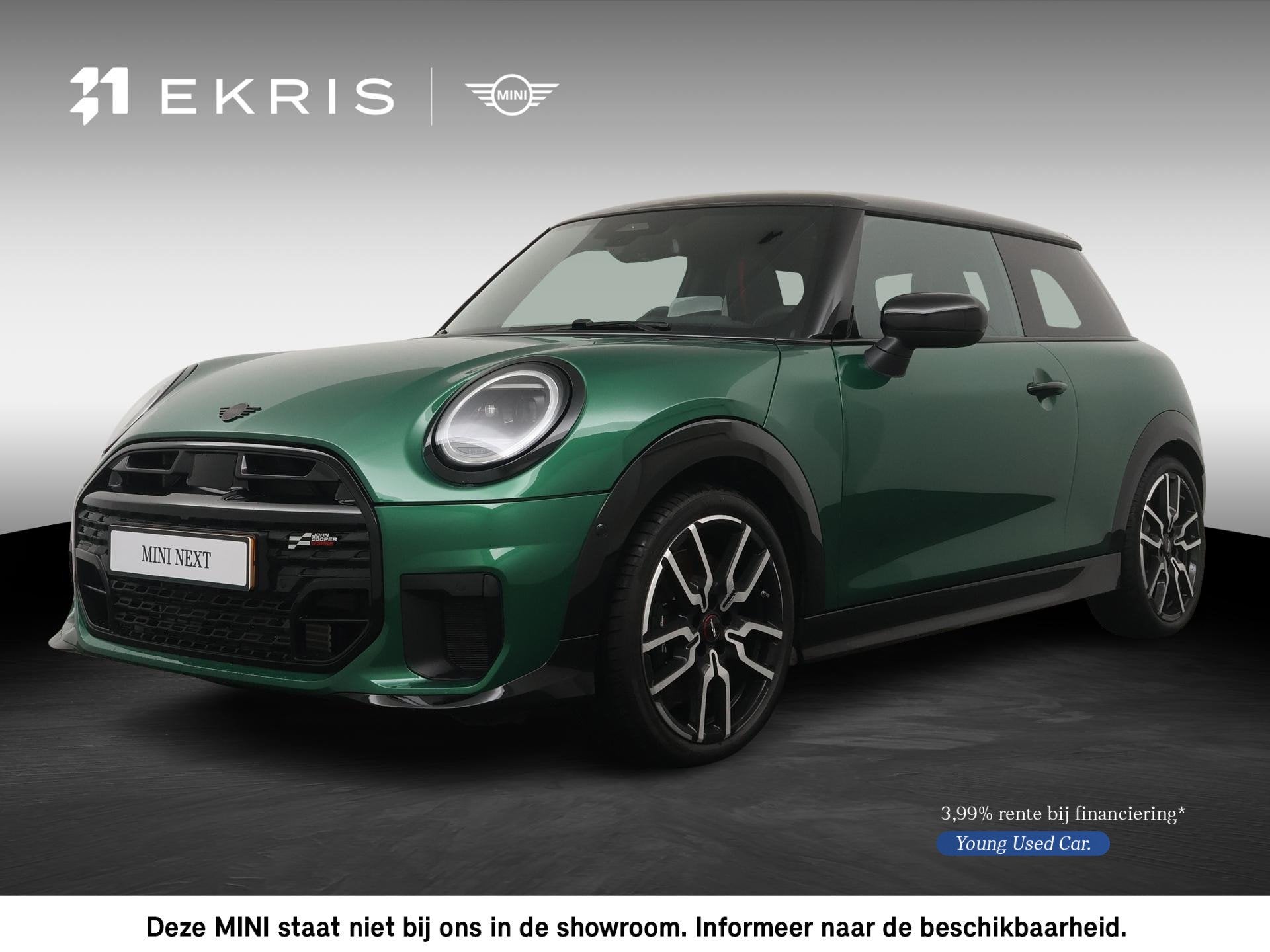 MINI 3-deurs Cooper C JCW Trim | Pakket M | Stoel-stuurverwa, Auto's, 156 pk, Met garantie (alle), 4 stoelen, Leder en Stof