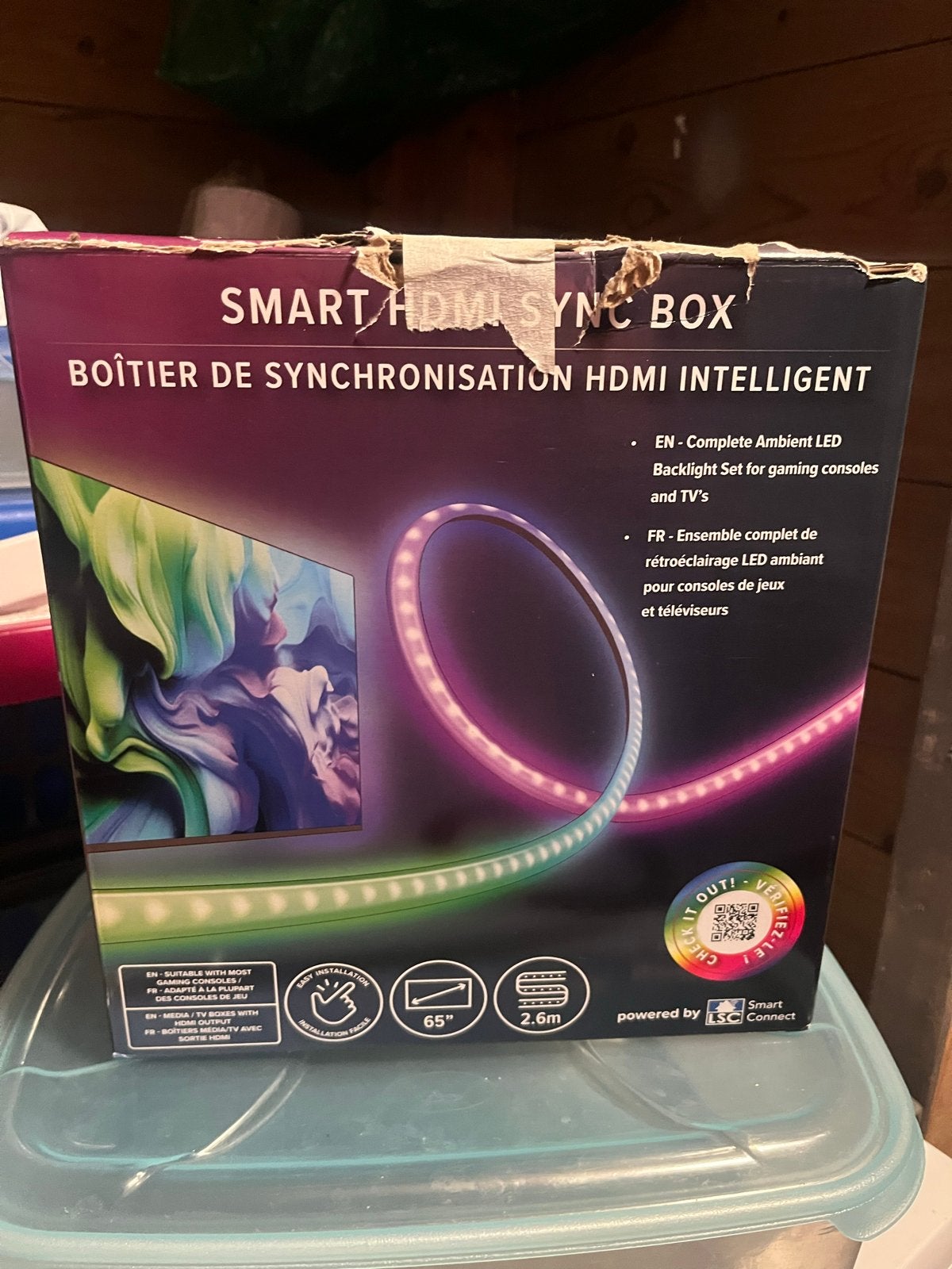 Smart HDMI Sync Box - Ambiante LED Backlight Set, Ophalen of Verzenden, Nieuw