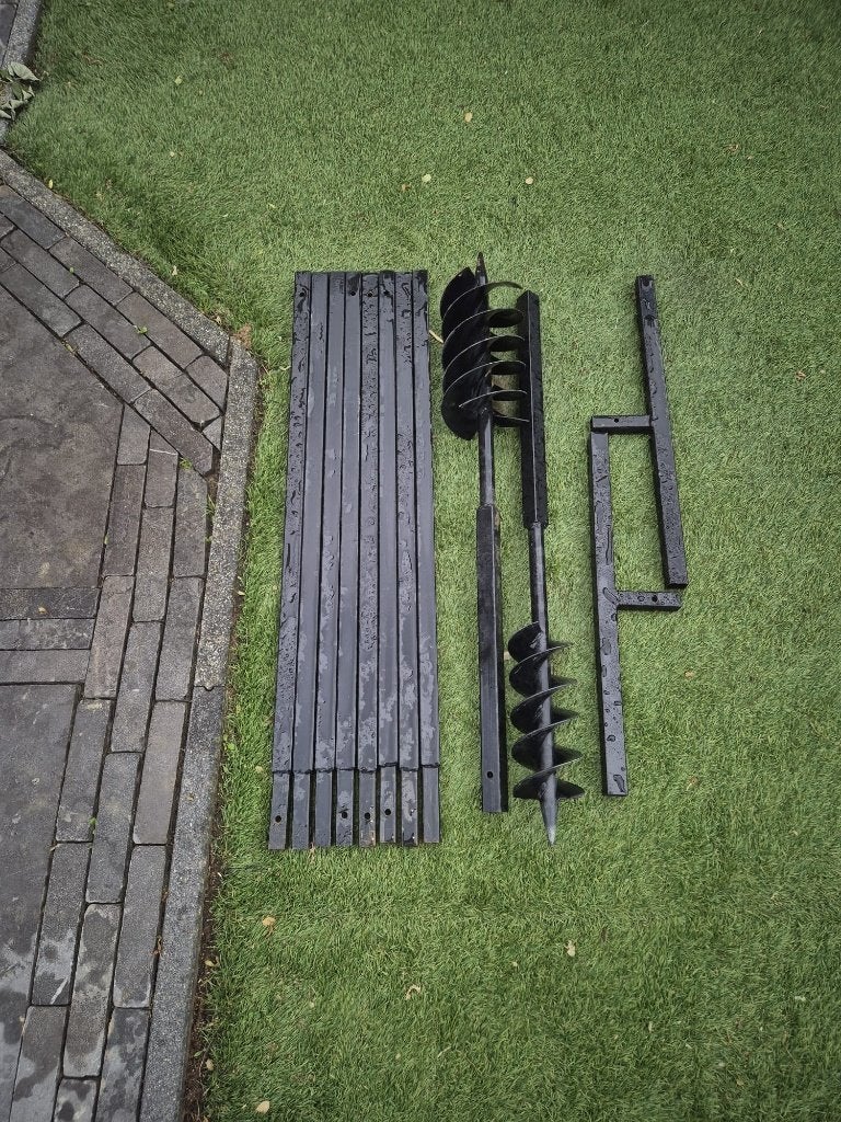 grondboor 150mm en 80mm, Ophalen, Zo goed als nieuw, Grondboor