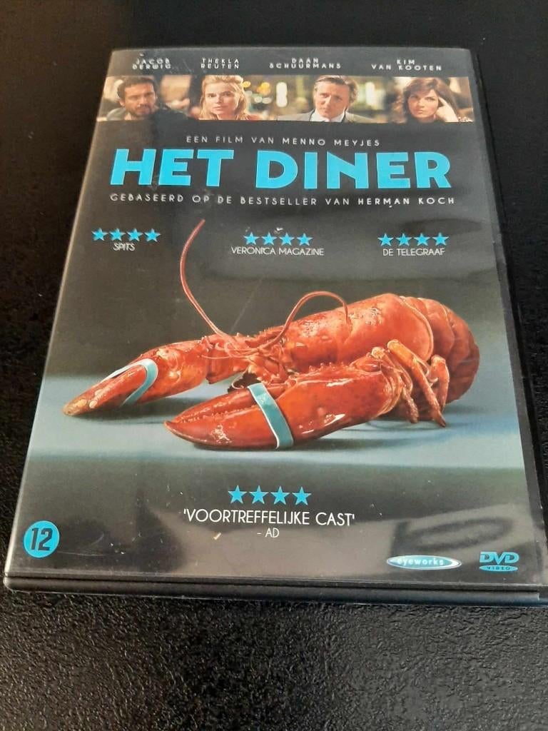 Het diner, Daan Schuurmans, Thekla Reuten, Kim van Kooten!, Gebruikt, Drama, Ophalen of Verzenden, Film
