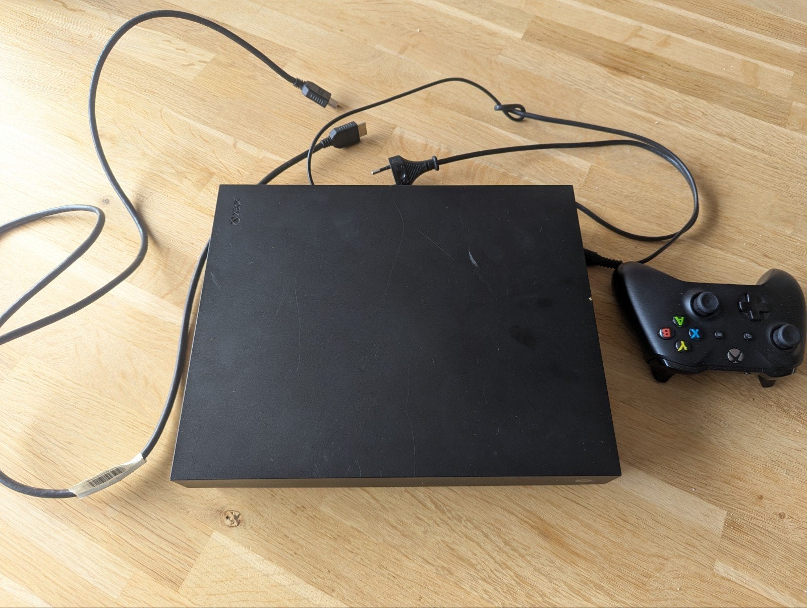 Xbox one x, Met games, Ophalen of Verzenden, Zo goed als nieuw, 1 TB