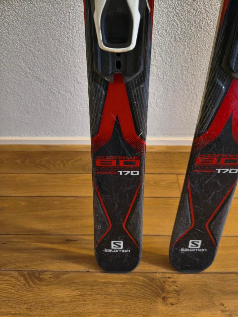 Salomon X-Drive 80 All-Mountain Ski's - 170cm, Ophalen, 160 tot 180 cm, Gebruikt, Salomon