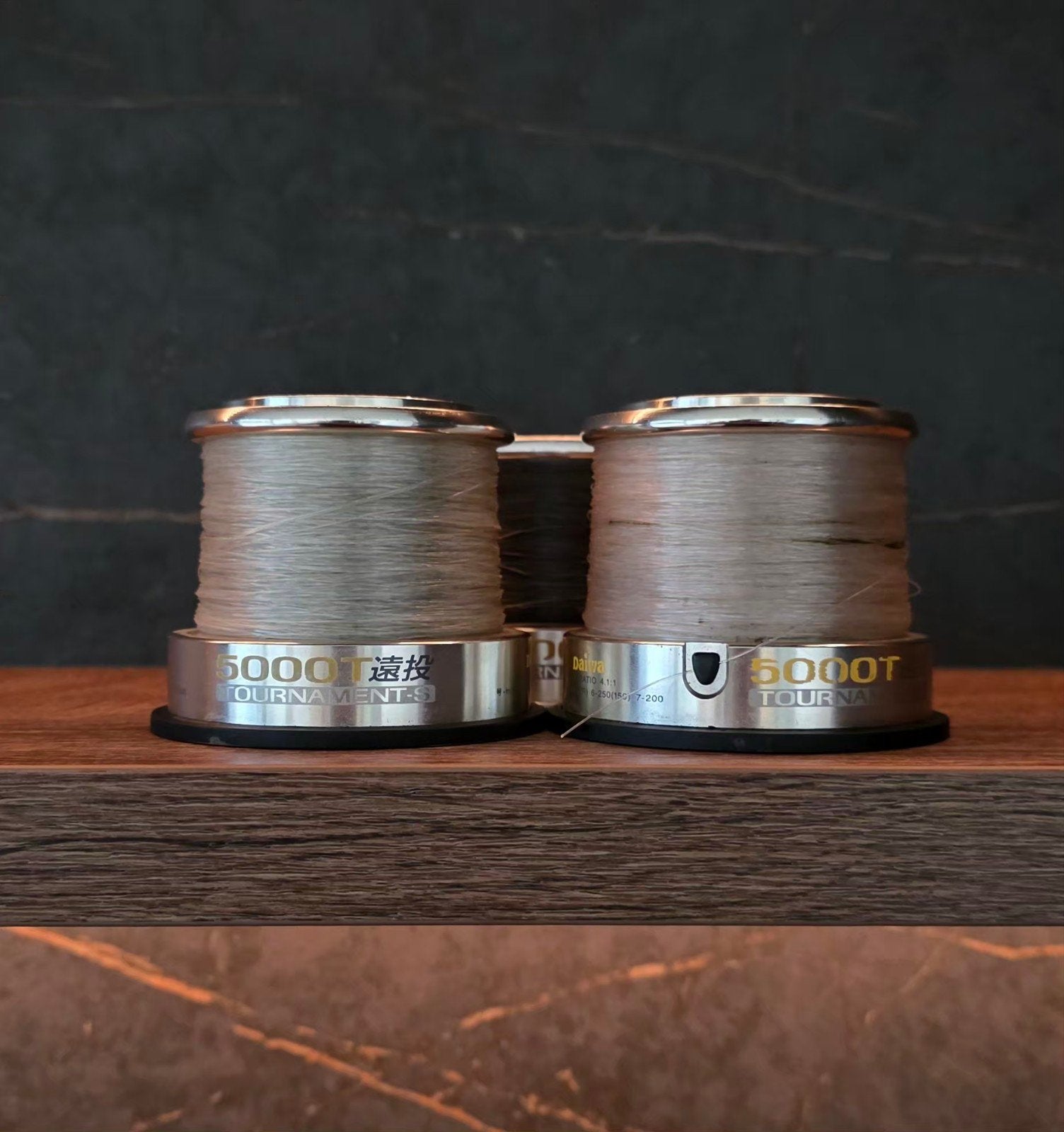 Daiwa 5000T Tournament Reserve Spoelen, Ophalen of Verzenden, Zo goed als nieuw, Molen