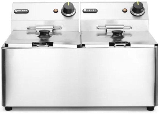 Dubbele Friteuse – Frituurpan – Frituurketel – Frietpan, Corvance B.V., Verzenden, Nieuw, Corvancebol@gmail.com