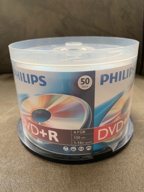 DVD+R schijven op spindel, Ophalen, Philips, Nieuw, Dvd