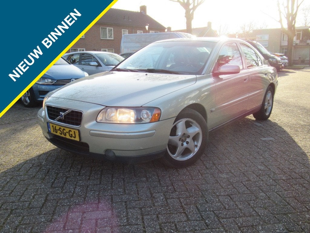 Volvo S60 2.4 | NW APK+Servicebeurt | TOPAUTO! | (bj 2006), Auto's, Automaat, Gebruikt, S60, Beige