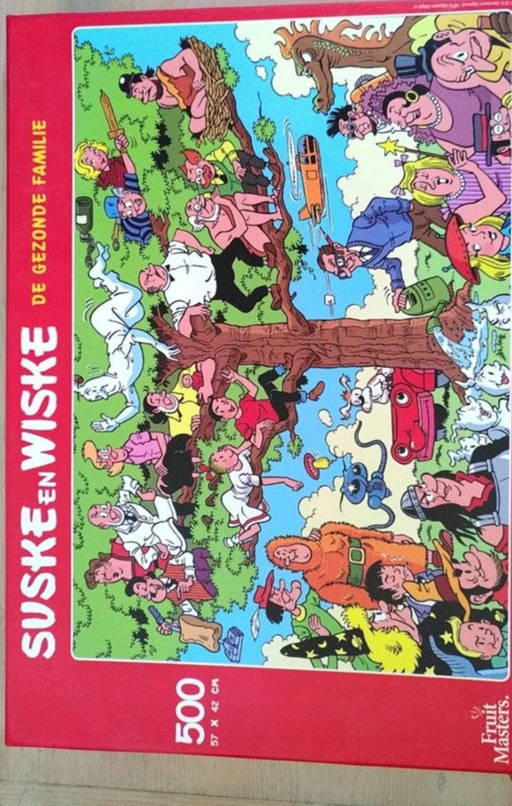 puzzels suske en wiske, Ophalen of Verzenden, Meer dan 50 stukjes, 6 jaar of ouder