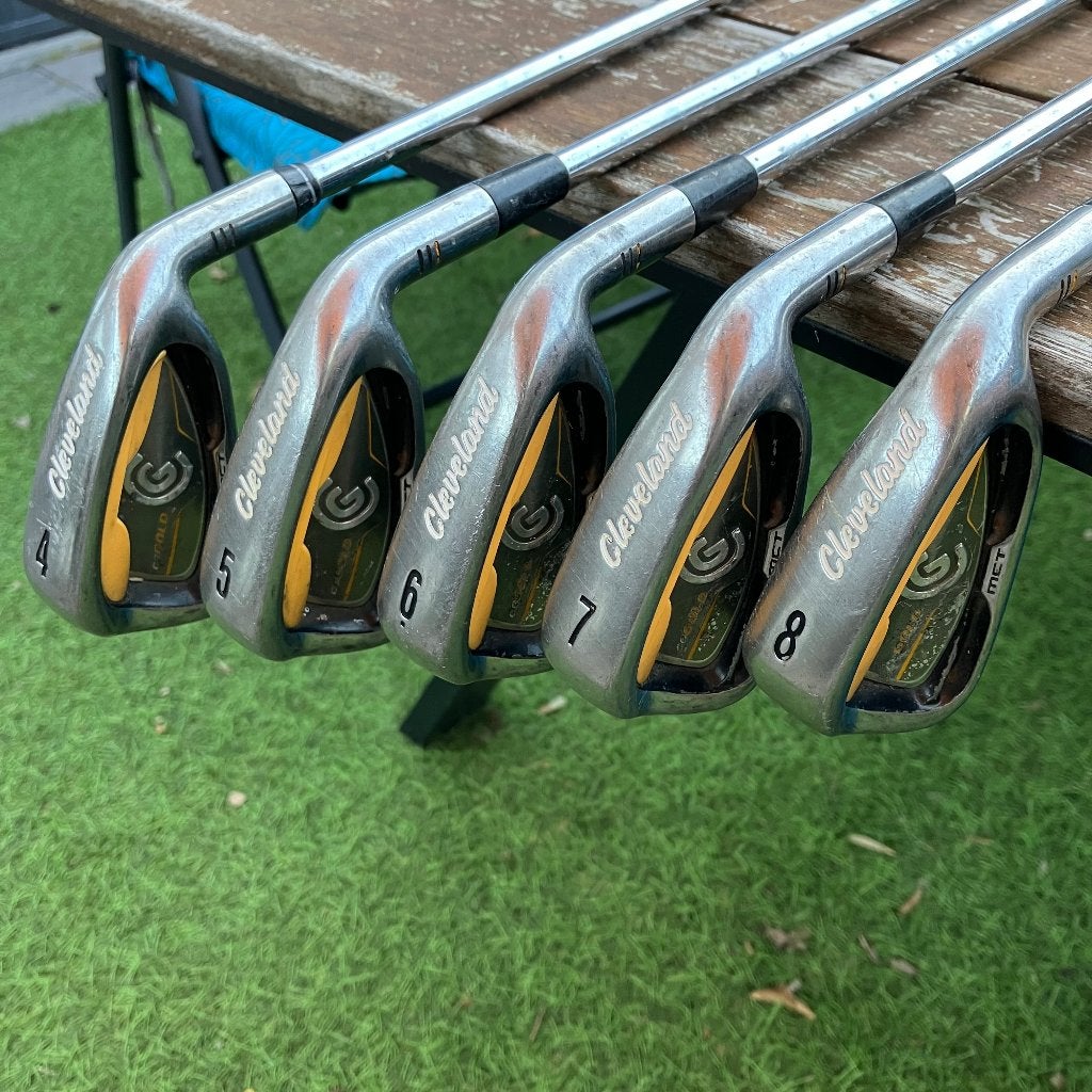 Cleveland CG Gold MCT ijzers 4 t/m 8 RH heren, Set, Gebruikt, -, -
